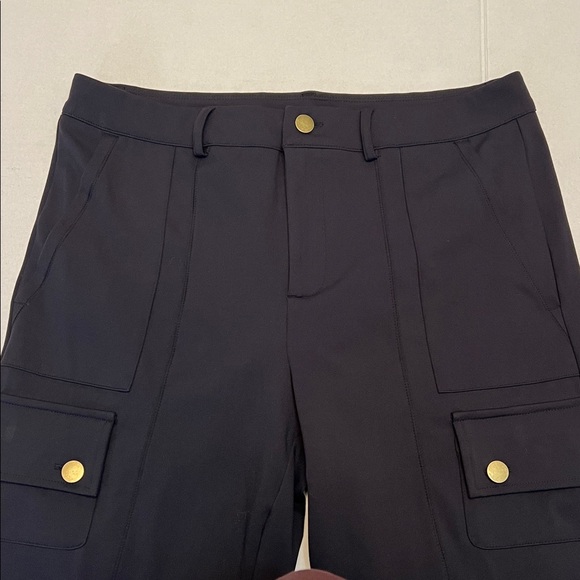 HALARA WOMENS BLACK DAY STRETCH HIGH WAISTED SKINNY CASUAL PANTS LARGE - Picture 7 of 16